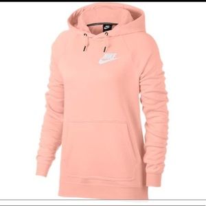 Coral Pink Nike Hoodie